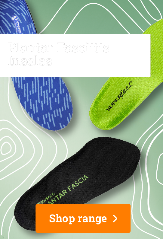Plantar Fasciitis Insoles Full Range