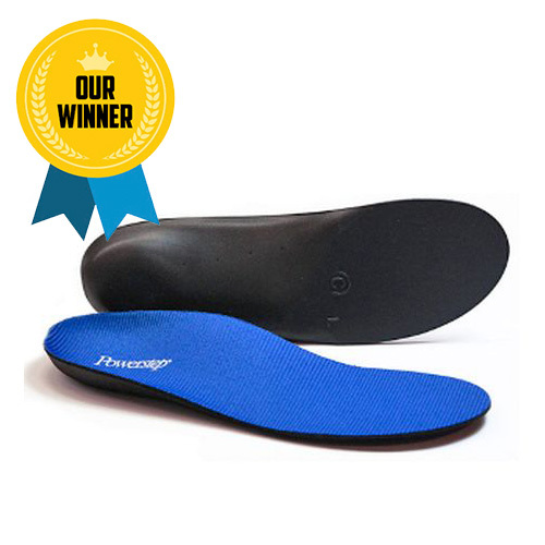 Powerstep Original Full Length Orthotic Insoles for Back Pain