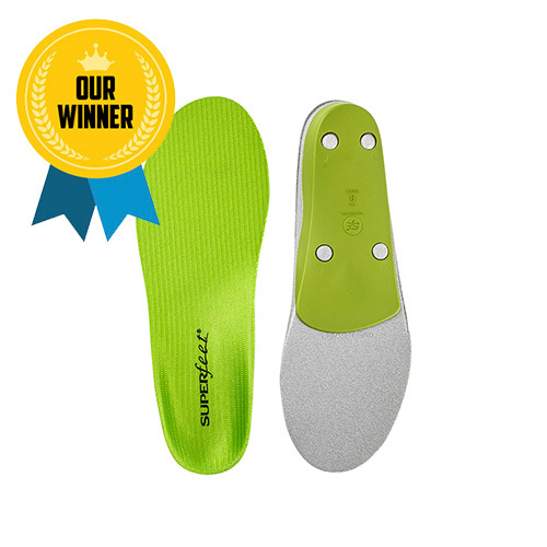 Superfeet Green Performance Insoles to Correct Misalignment