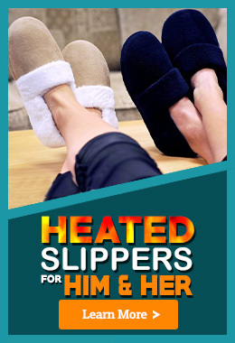 Heated Slippers to Keep You Feet Warm on Cold Days