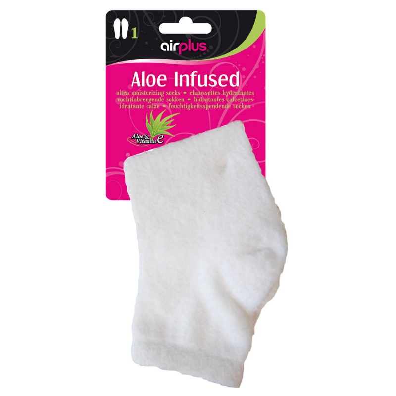 Airplus AloeInfused Spa Socks (Set of 4) ShoeInsoles.co.uk