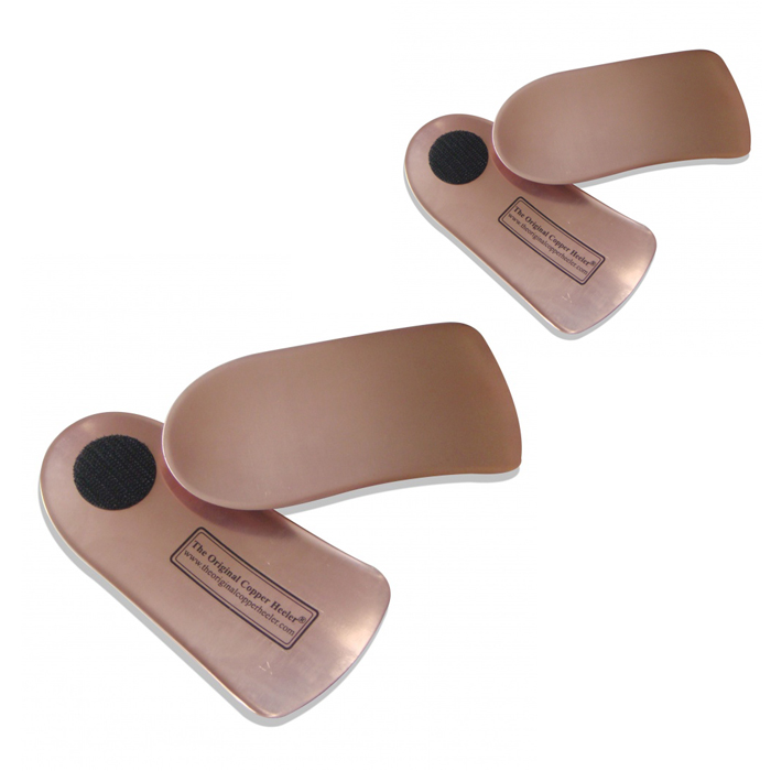 The Original Copper Heeler Two Pair Pack ShoeInsoles.co.uk