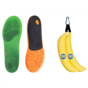 Superfeet Men's Hike Support Insoles and Boot Bananas Shoe Deodorisers