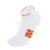 Enertor White and Orange Energy Everyday Socks (Pack of 2 Pairs)