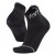 Sidas Run Anatomic Unisex Ankle Running Socks (Black)