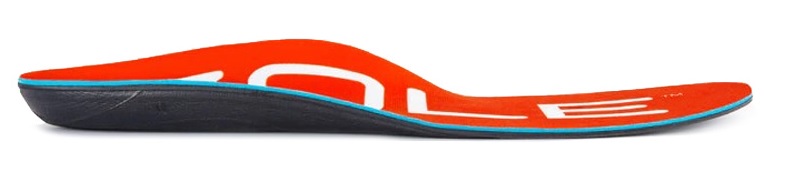 How thick are SOLE Medium Footbed Insoles?
