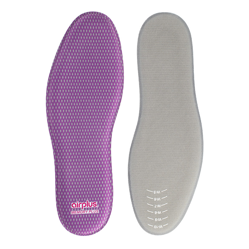 Provide Comfort with the Memory Foam Plus Insoles