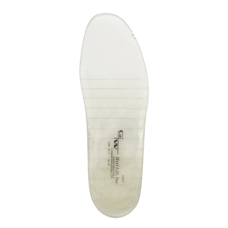 clearly adjustable heel lifts