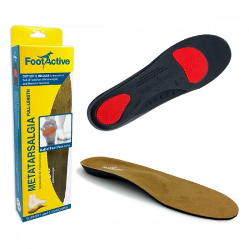 FootActive Metatarsalgia Full-Length Insoles