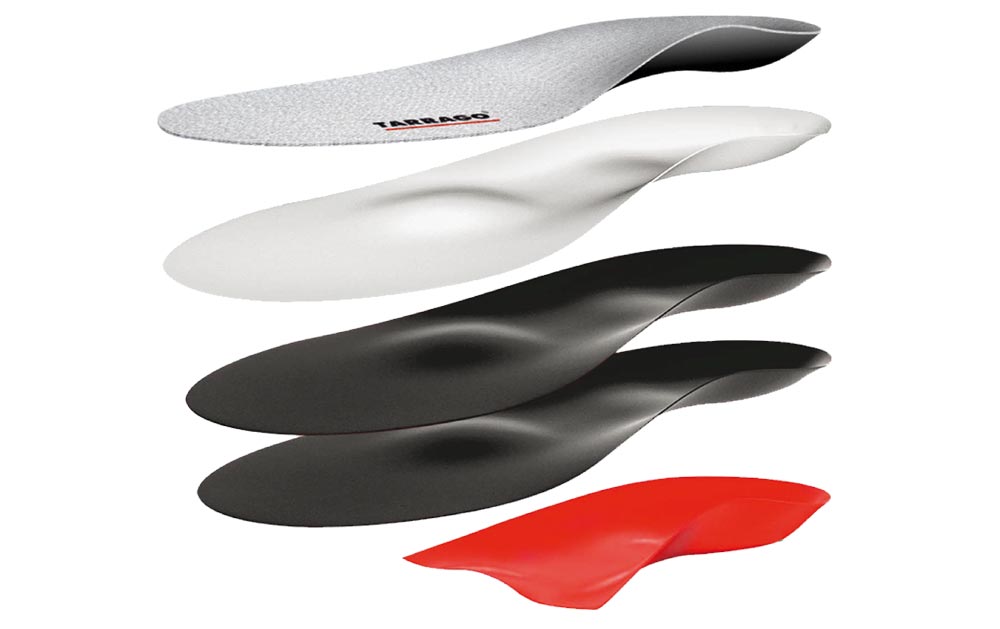 The layers of the Tarrago Outdoor Ski Insoles