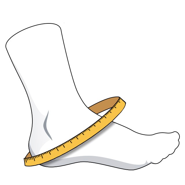 How to measure your ankle for the MedSpec ASO