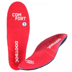 Bootdoc Step-In Skiing Comfort Insoles for Medium Arches