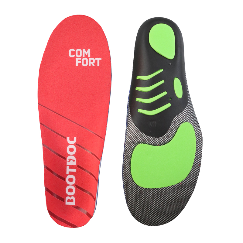Bootdoc Step-In Skiing Comfort Insoles for Low Arches