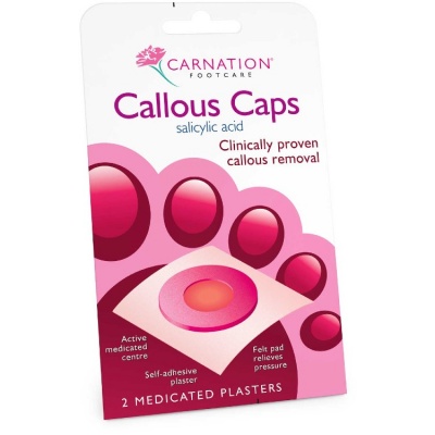 Carnation Footcare Callous Caps (2 Pack) - Money Off!
