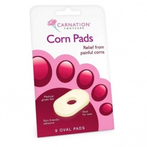 Carnation Footcare Oval Corn Pads (Pack of 9)