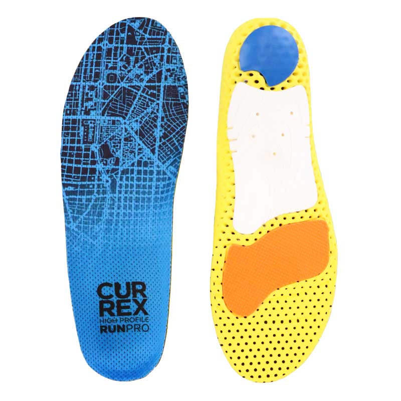 Currex RunPro High Profile Dynamic Insoles for Trainers and Running Shoes