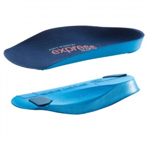 Express Orthotics Firm Density Blue 3/4 Length Insoles