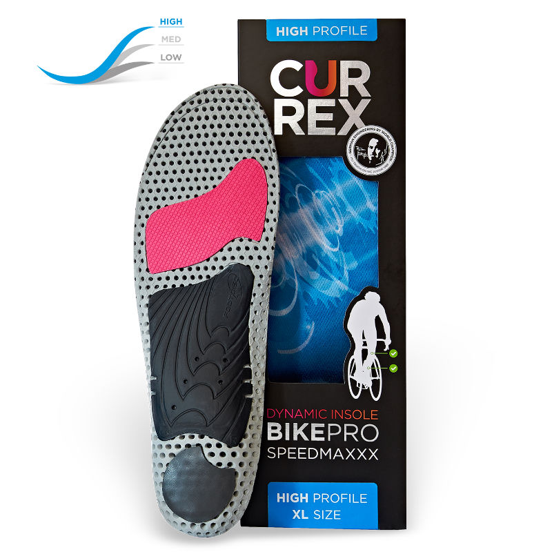 CurrexSole BikePro High Profile Dynamic Insoles ShoeInsoles.co.uk