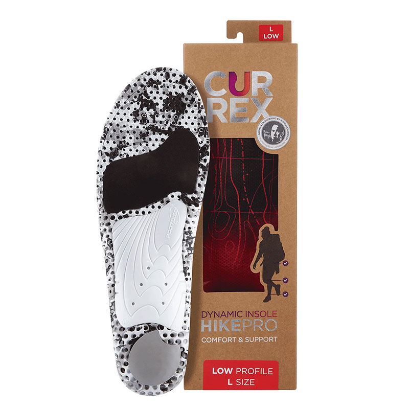 Currex HikePro Low Arch Hiking Insoles - ShoeInsoles.co.uk