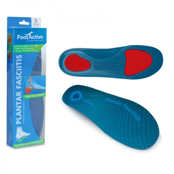 FootActive Plantar Fasciitis Orthotic Full Length Shoe Insoles ShoeInsoles.co.uk