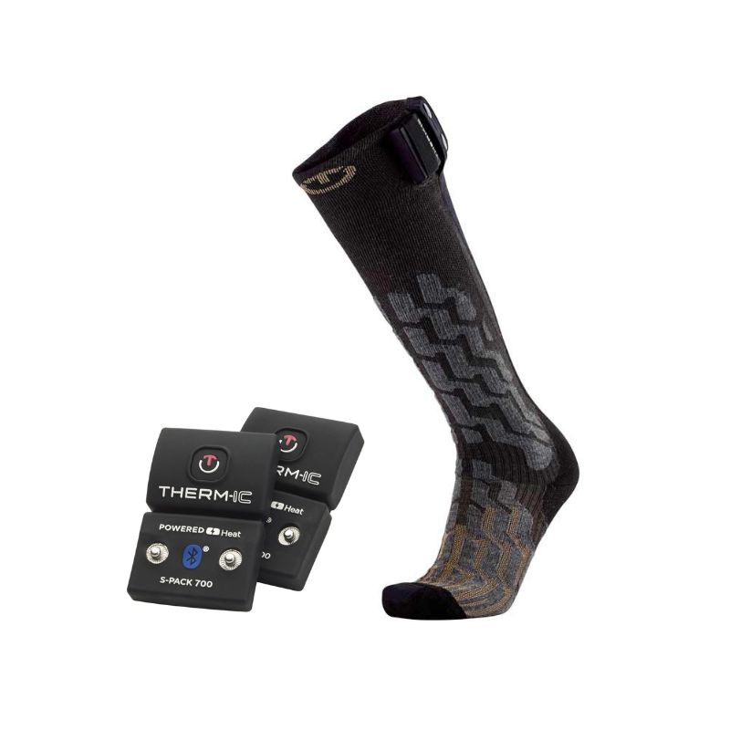 その他 THERM IC  POWERSOCKS 1400 BLUETOOTH Therm-IC Women's Socks & 700B Batteries - ShoeInsoles.co.uk