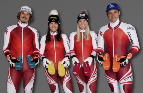 Austrian Ski Team with Bootdoc Insoles Austrian Ski Team with Bootdoc Insoles