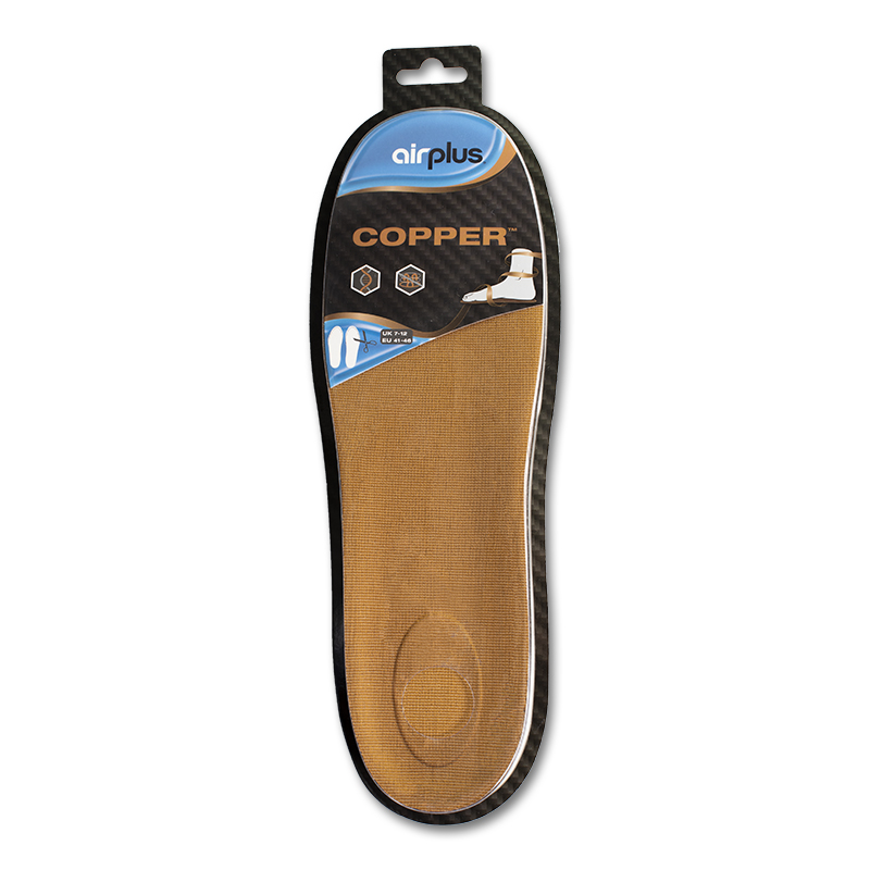 copper insoles for shoes