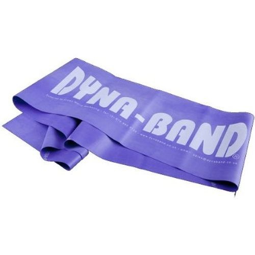 DYNA-BAND Exercise Purple Heavy Resistance Band DynaBand **By The Foot** 