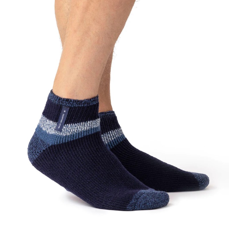 Heat Holders Home Men's Ankle Socks (Navy) 