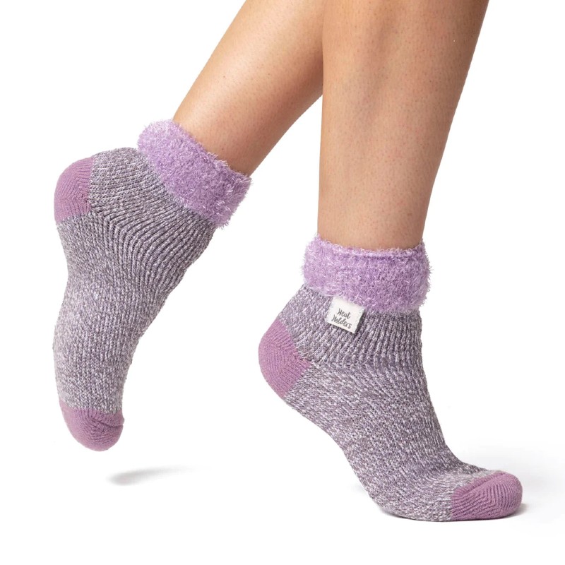 Heat Holders Home Ankle Socks (Purple) 