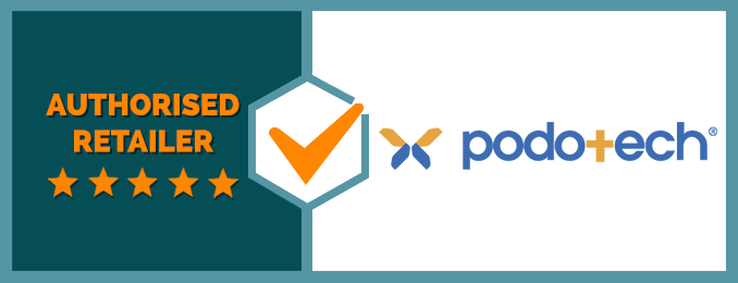 We Are an Authorised Retailer of Podotech Products