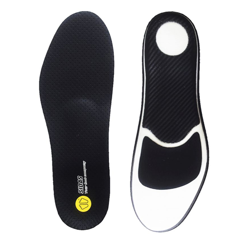 cycling insoles with metatarsal button
