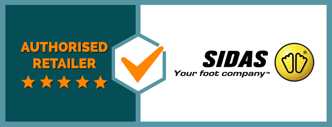 We Are an Authorised Retailer of Sidas Products