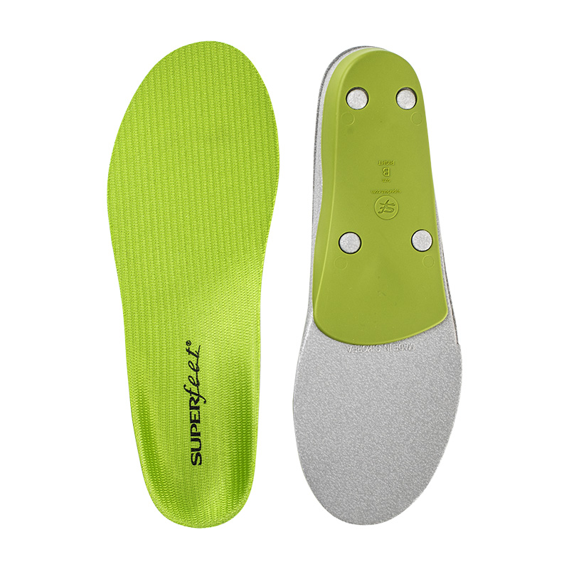 superfeet green support and comfort insoles