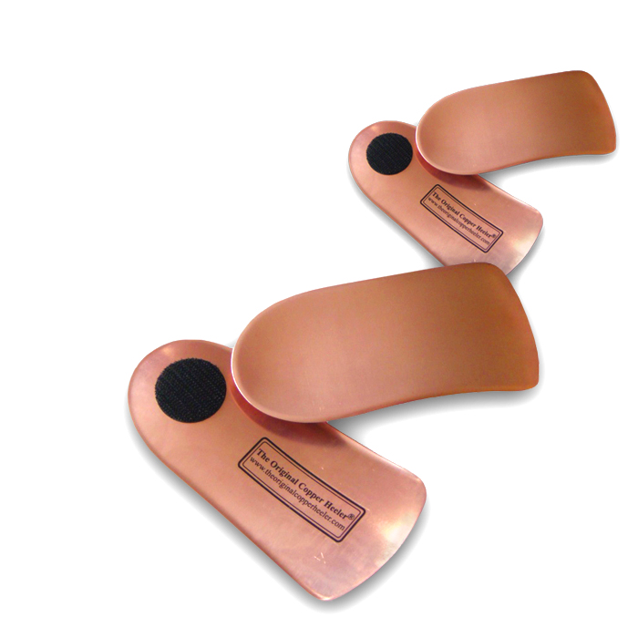 The Original Copper Heeler Two Pair Pack ShoeInsoles