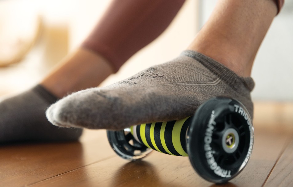 Massaging your arches with the Nano X enhances your recovery process Massaging your arches with the Nano LTE enhances your recovery process