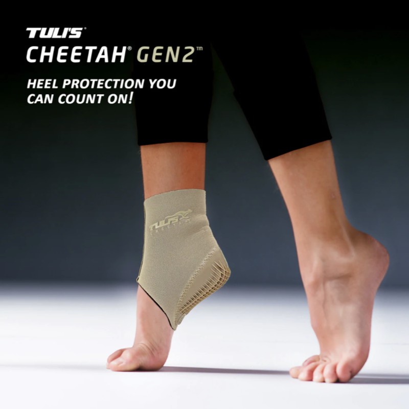 Tuli's Cheetah Heel Protector, One Size