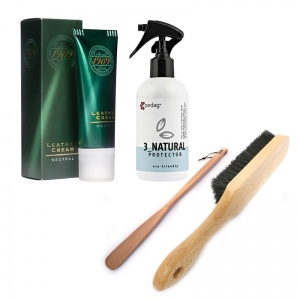 Deluxe Leather Shoe Care Kit
