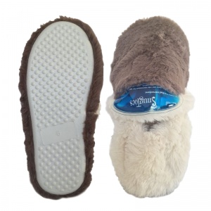 SnugToes Funmi Plush Heated Slippers