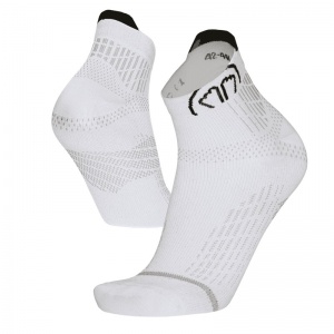 Sidas Run Anatomic Ankle Running Socks (White)