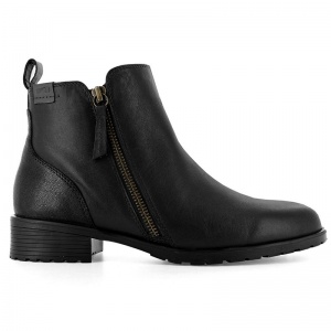 Strive Sandringham Black Leather Orthopaedic Boots