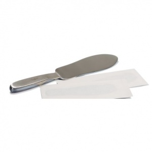 Swiss File Stainless-Steel Foot File with Replacement Pads
