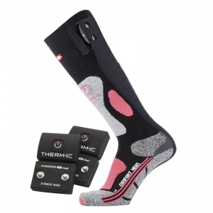 Therm-IC Powersock Comfort Heat Socks Set for Women with S-Pack 1200 Battery