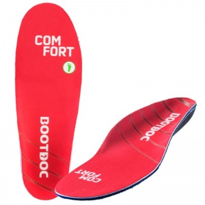 Bootdoc Step-In Skiing Comfort Insoles for Low Arches