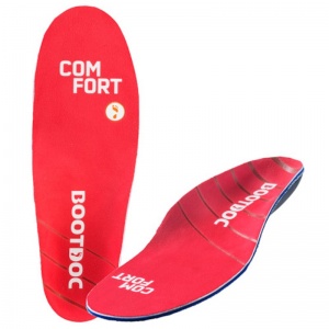 Bootdoc Step-In Skiing Comfort Insoles for High Arches