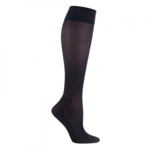 IOMI FootNurse Black Ladies Flight Socks (1 Pair)
