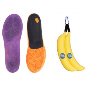 Superfeet Women's Hike Support Insoles and Boot Bananas Shoe Deodorisers