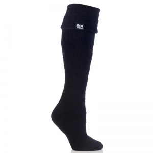 Heat Holders Women's Black Thermal Welly Socks