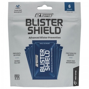 2Toms BlisterShield Blister Prevention Powder (Pack of 6)
