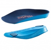 Express Orthotics Firm Density Blue 3/4 Length Insoles